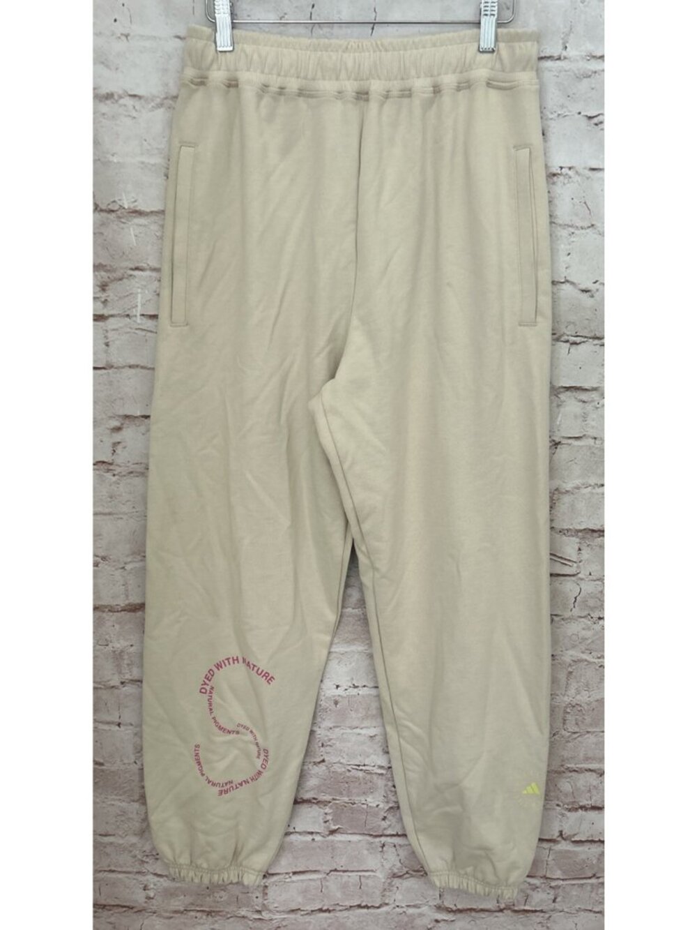 ADIDAS BY STELLA MCCARTNEY Joggers Sweat Pant UNITEFIT Unisex Magic Beige Size M